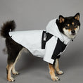 Load image into Gallery viewer, White Dog Face Raincoat with a Windproof Hood for Small and Large Dogs