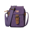Load image into Gallery viewer, Mini Classic Canvas Across Body Dog Walking Bag | Compact Travel Pouch | 11 Colours