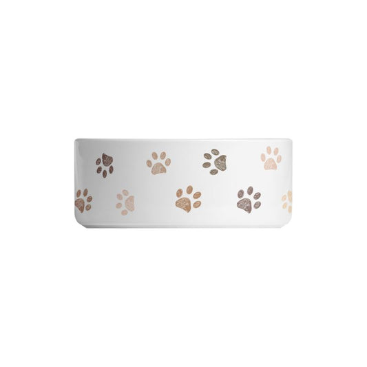 Pawsome Classic Ceramic Dog Bowl