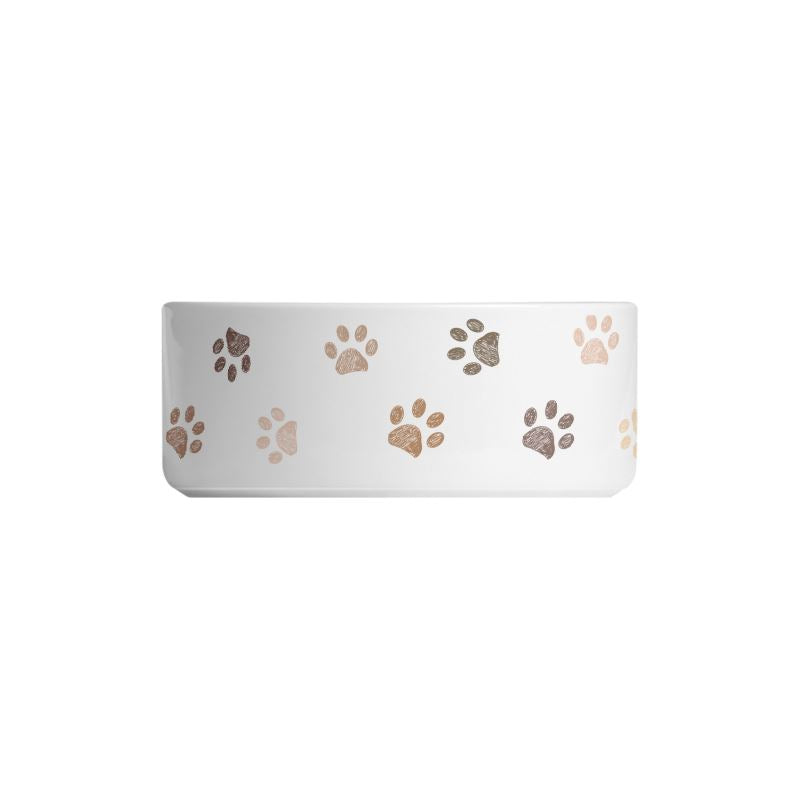 Pawsome Classic Ceramic Dog Bowl