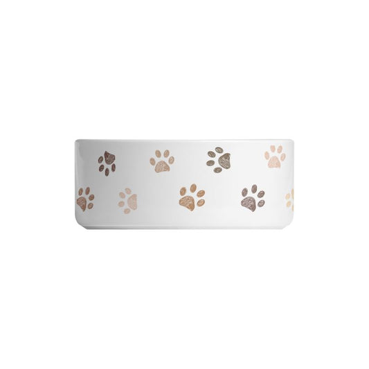 Pawsome Classic Ceramic Dog Bowl