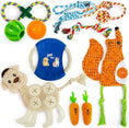 Load image into Gallery viewer, 11-Piece Dog Toy Set – Chew Rope & Balls for Small to Large Dogs
