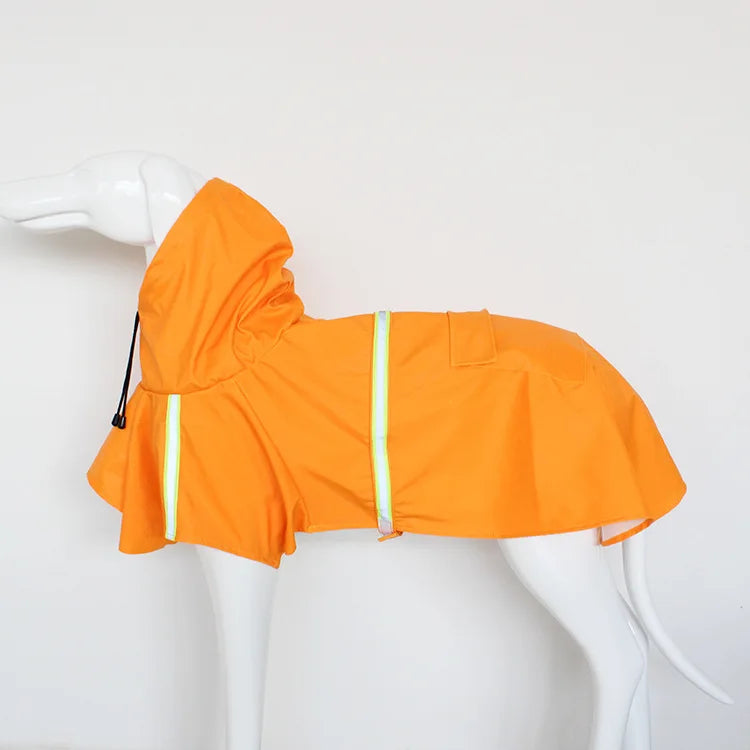 Waterproof Raincoat with Hood and Reflective Details for those Big Adventures Outdoors