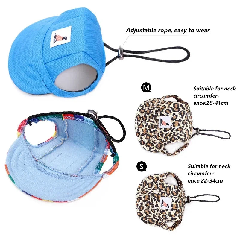 The Wag & Wander Sun-Shield Dog Cap