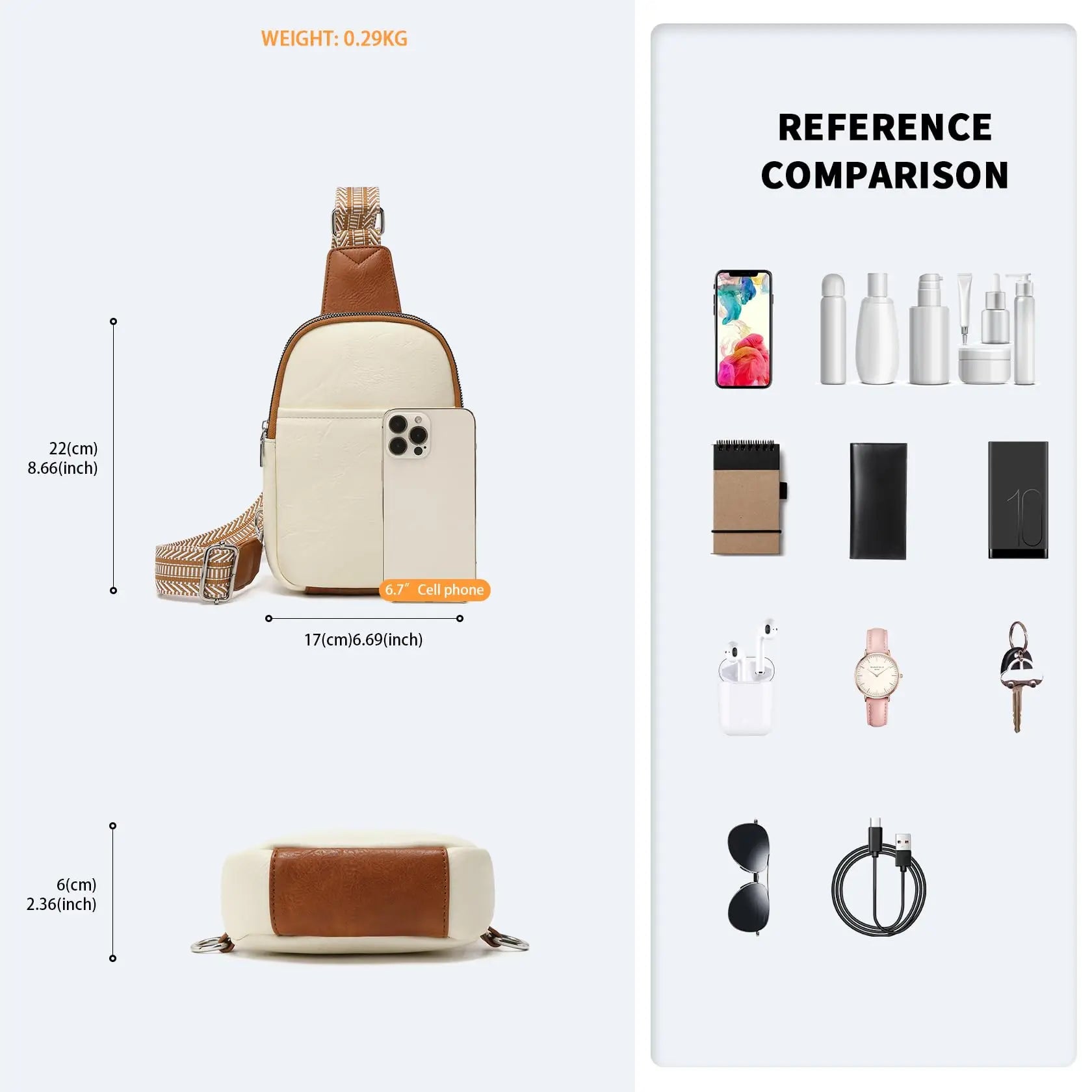 Smart Dog Walking Bag - Cross body Sling