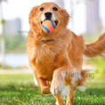 Load image into Gallery viewer, 6-Pack Squeaky Dog Ball Toys – Interactive TPR Chew Toys for Teeth Cleaning & Play
