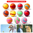 Load image into Gallery viewer, 6-Pack Squeaky Dog Ball Toys – Interactive TPR Chew Toys for Teeth Cleaning & Play
