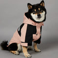 Load image into Gallery viewer, Pink Dog Face Raincoat with a Windproof Hood for Small and Large Dogs
