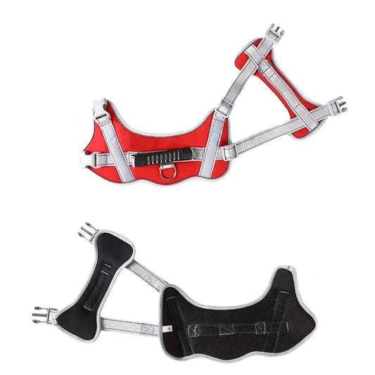 Adjustable Reflective Dog Harness – Small & Medium Pet Vest for Walking