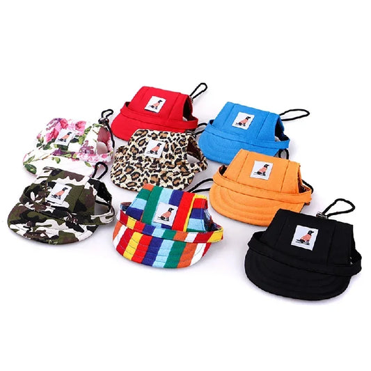 The Wag & Wander Sun-Shield Dog Cap