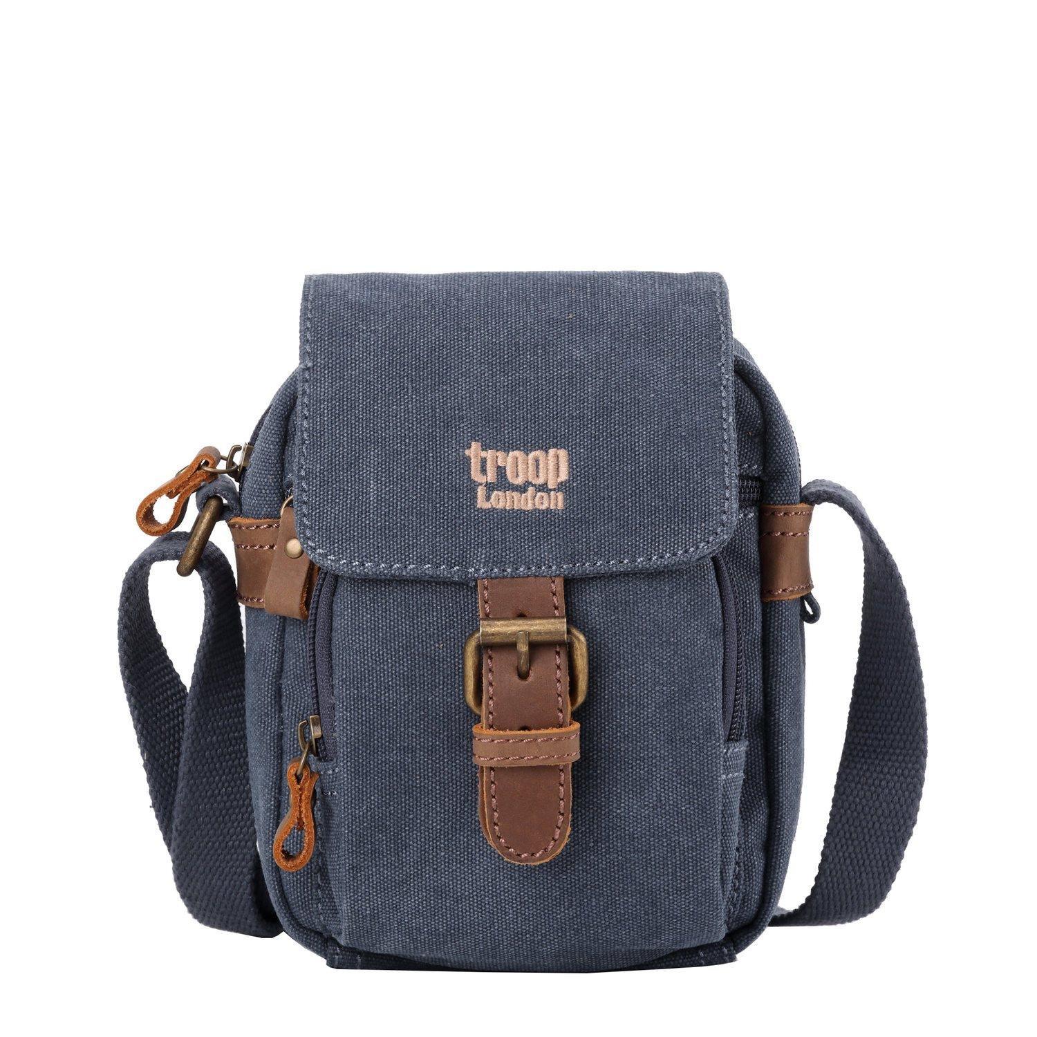 Mini Classic Canvas Across Body Dog Walking Bag | Compact Travel Pouch | 11 Colours