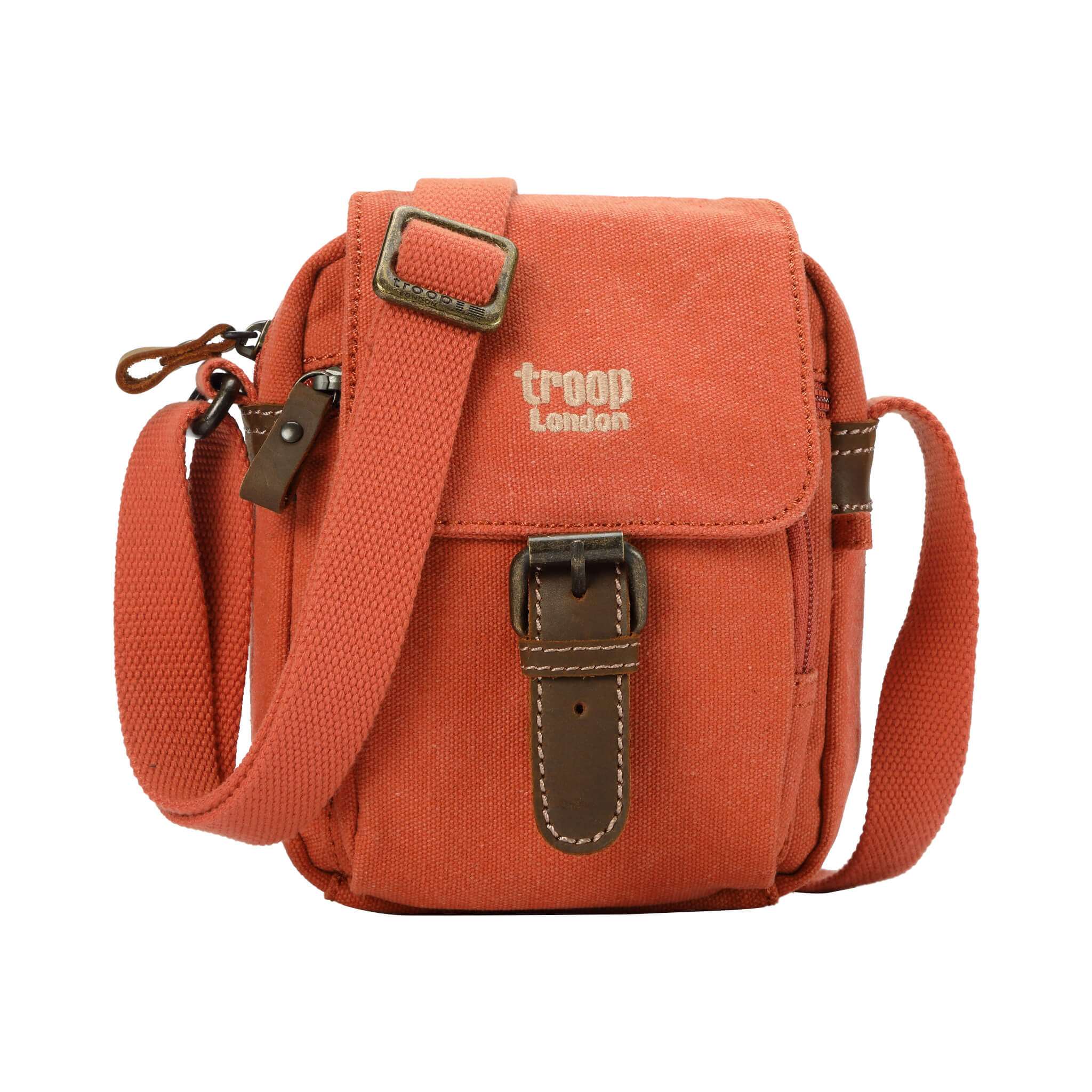 Mini Classic Canvas Across Body Dog Walking Bag | Compact Travel Pouch | 11 Colours