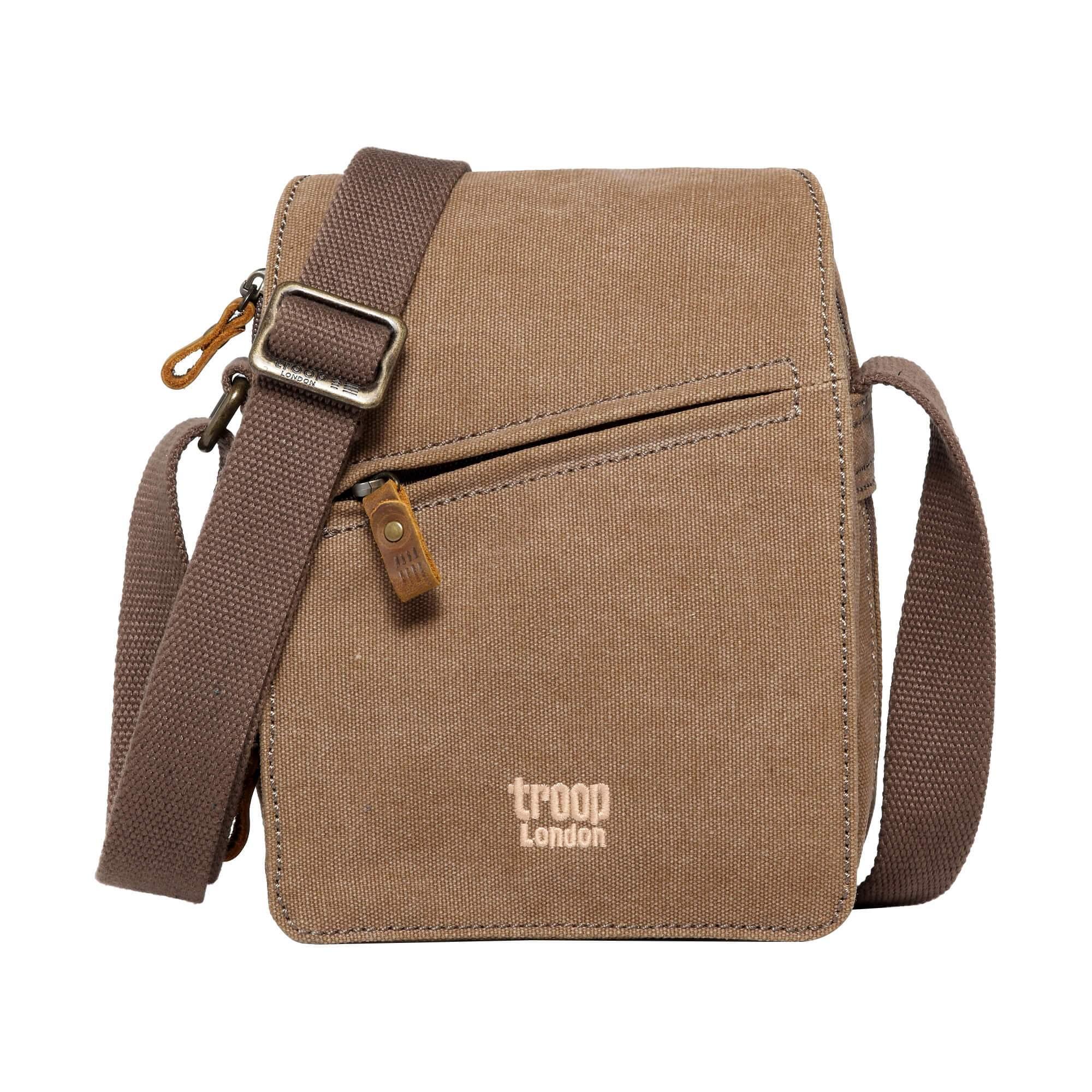 Classic Canvas Crossbody Dog Walking Bag | Expanding Utility Pouch | 10 Colours