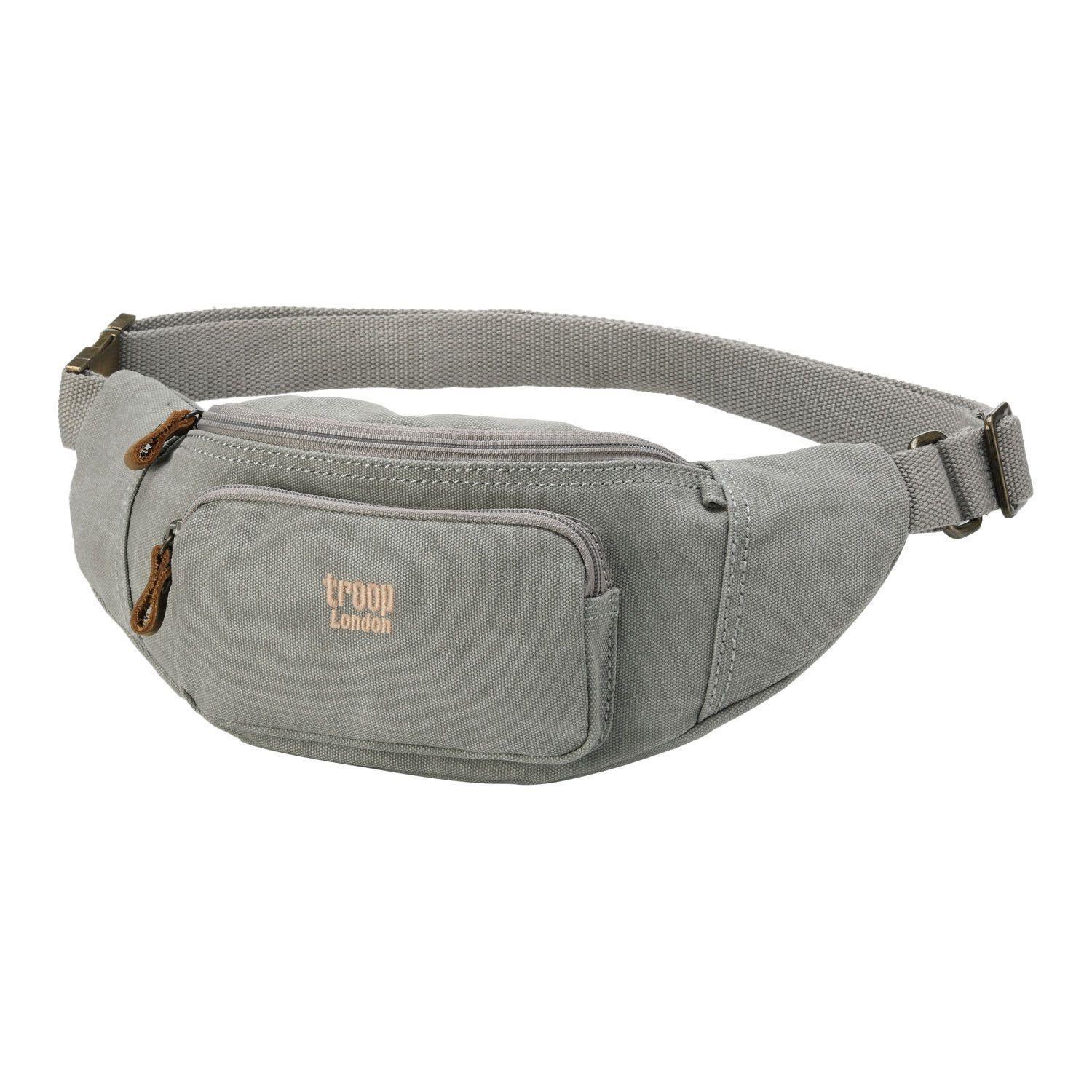 Canvas Dog Walking Waist Bag | Hands-Free Utility Bumbag