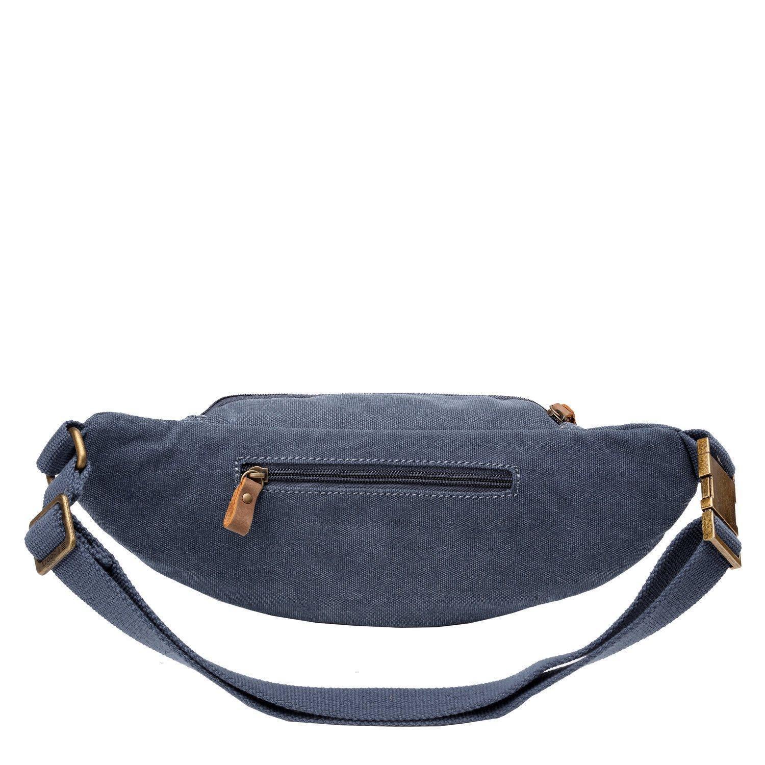 Canvas Dog Walking Waist Bag | Hands-Free Utility Bumbag
