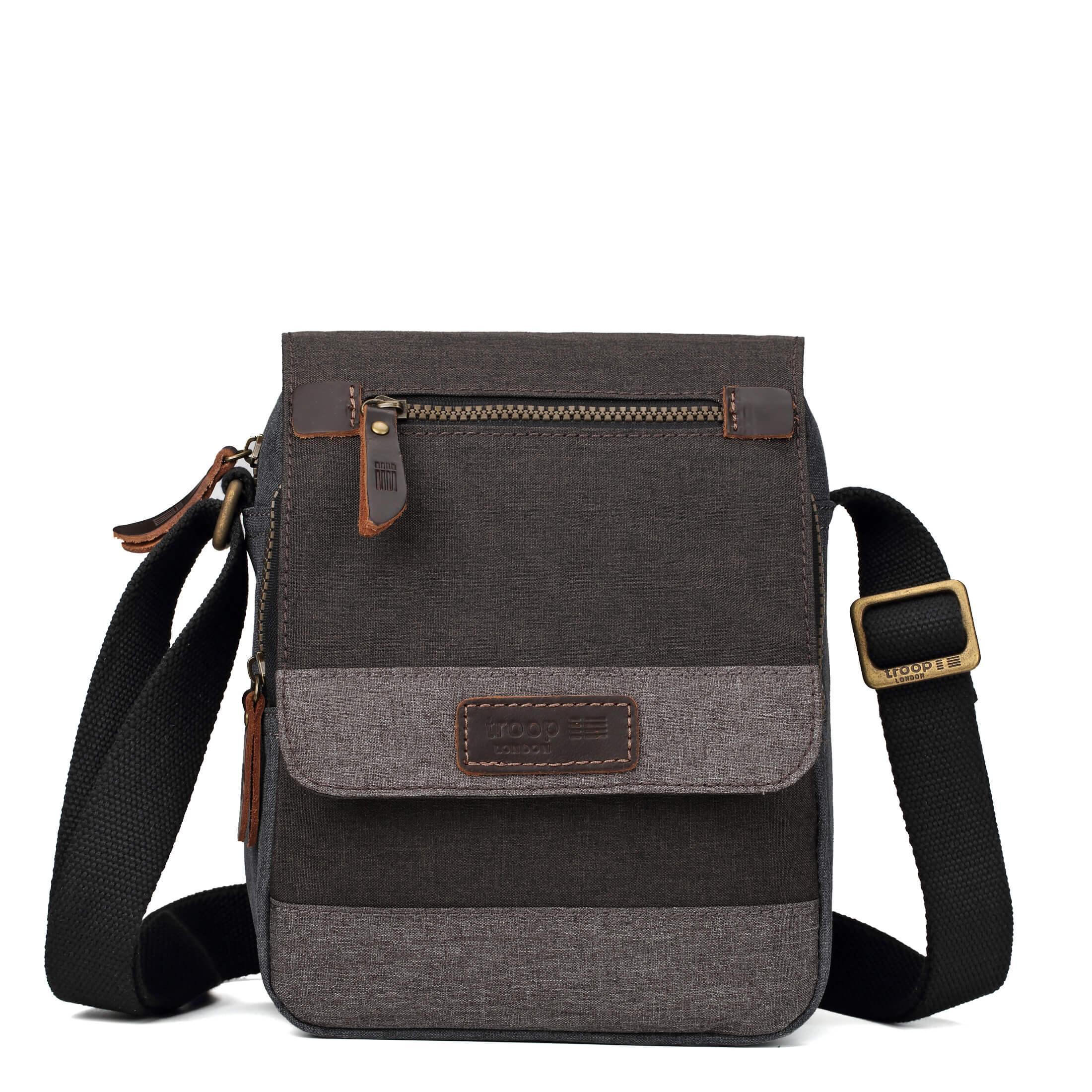 Urban Crossbody Dog Walking Bag — Heavy-Duty Canvas Travel Pouch