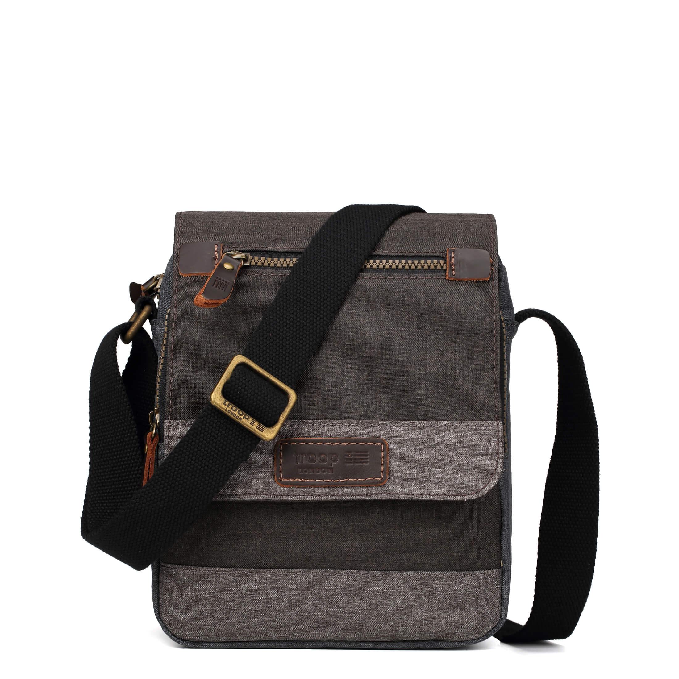 Urban Crossbody Dog Walking Bag — Heavy-Duty Canvas Travel Pouch