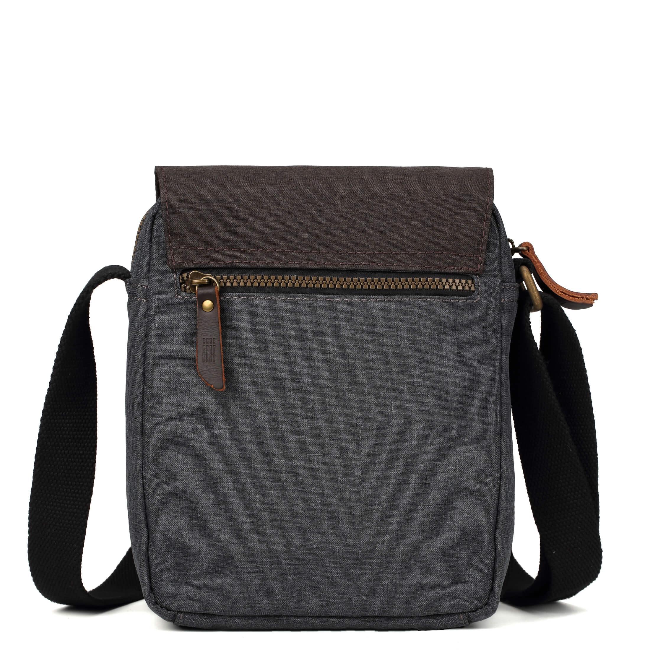Urban Crossbody Dog Walking Bag — Heavy-Duty Canvas Travel Pouch