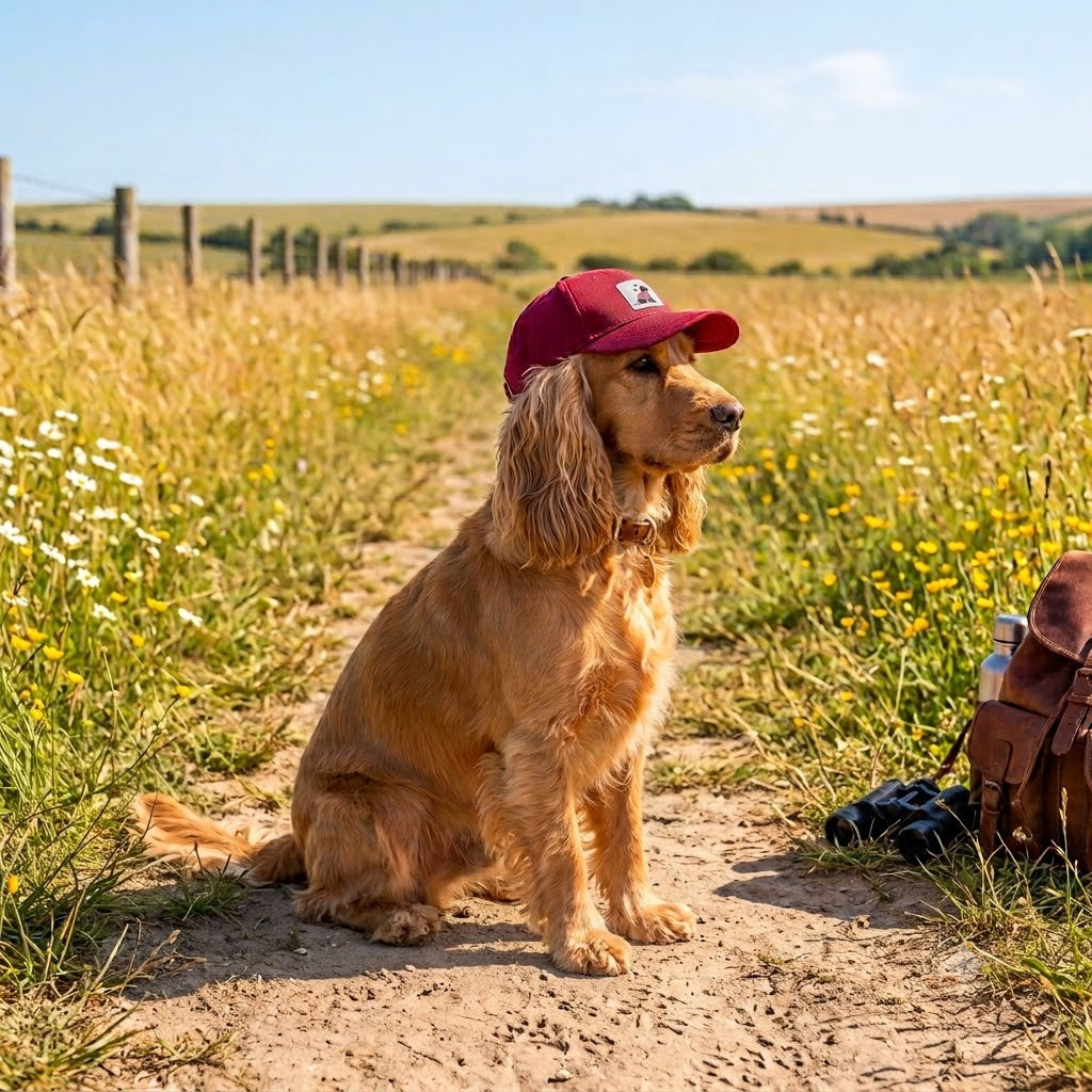 The Wag & Wander Sun-Shield Dog Cap