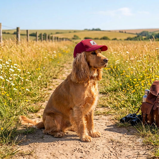 The Wag & Wander Sun-Shield Dog Cap